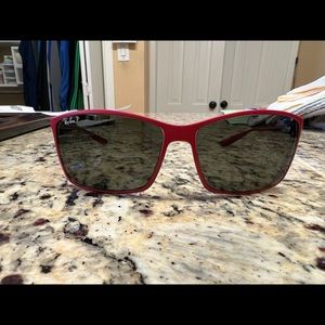 Men’s Red Ray-Ban sunglasses